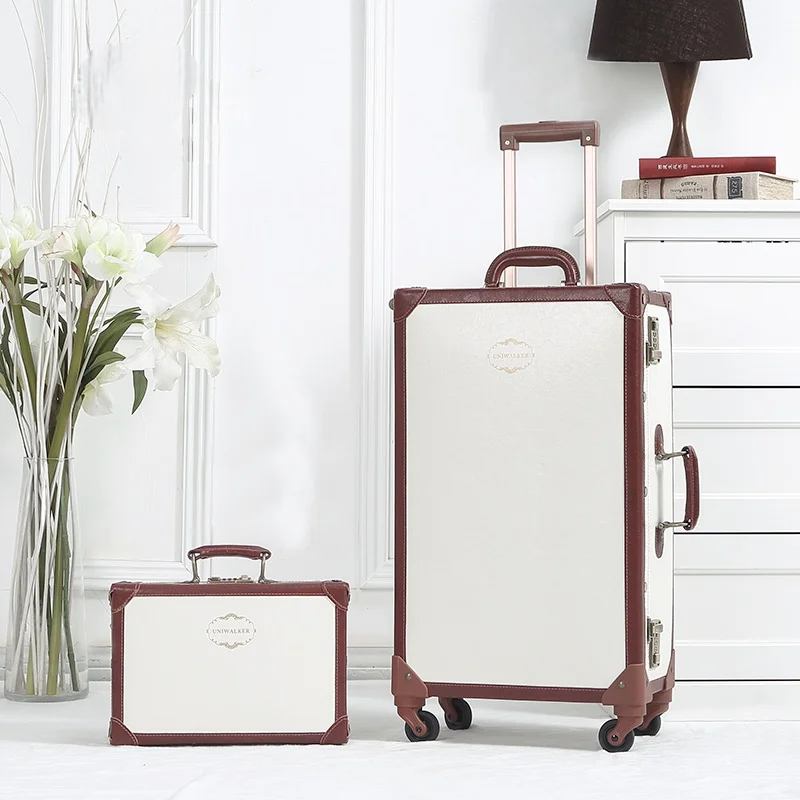 Klassieke retro hardcase koffer Valencia. Perfecte bagage voor een stijlvolle vakantie.
