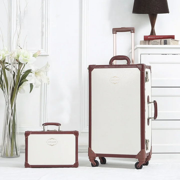 Klassieke retro hardcase koffer Valencia. Perfecte bagage voor een stijlvolle vakantie.