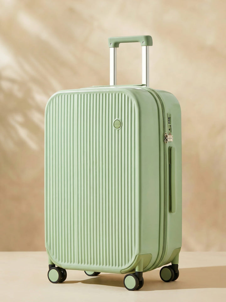 Robuuste harde reiskoffer Lyon met bekerhouder, perfecte bagage voor elke vakantie.