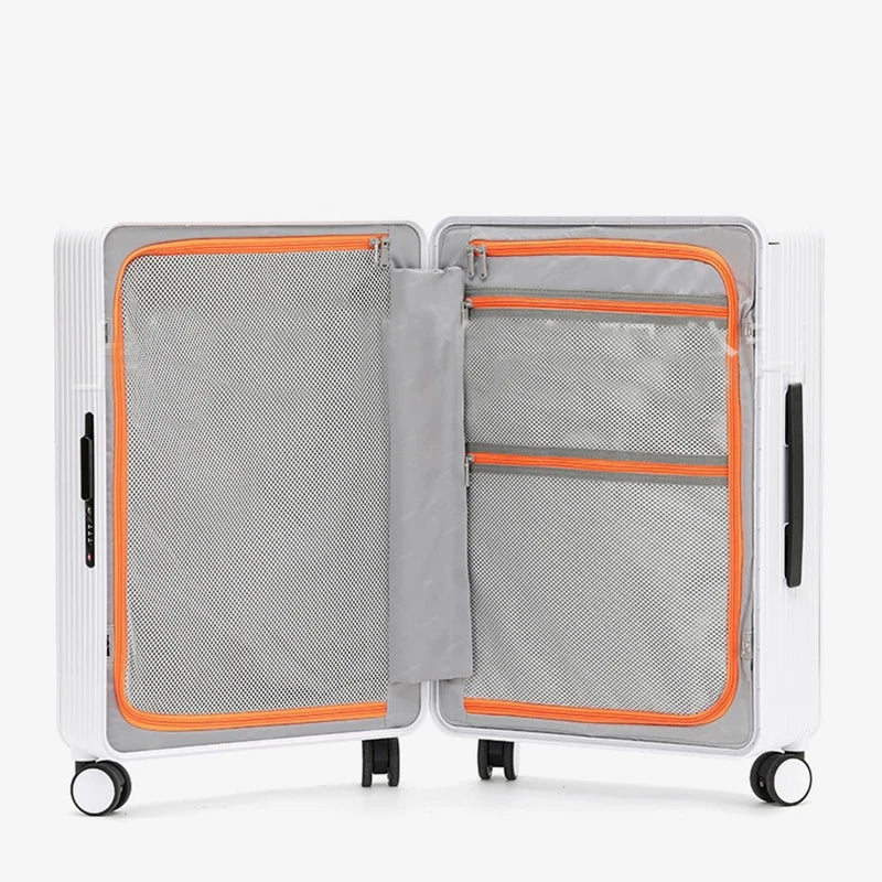 Robuuste PP hardcase reiskoffer met TSA slot & spinnerwielen; duurzaam en lichtgewicht voor elke reis.