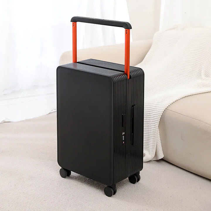 Compacte PP hardcase koffer met TSA slot en soepele spinnerwielen; ideaal als handbagage voor reizen.