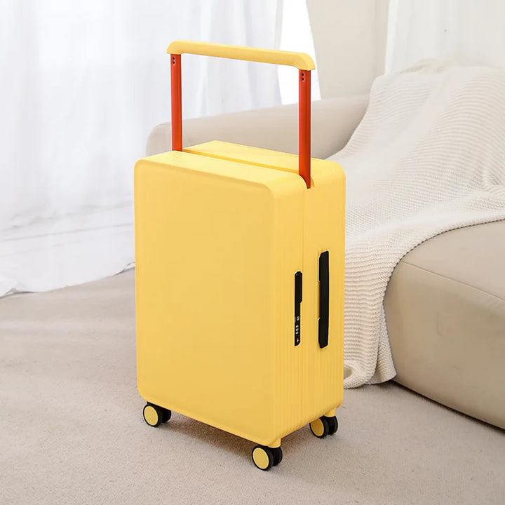 Grote Dublin PP hardcase bagage koffer met TSA slot en spinnerwielen; perfect voor lange vakanties.