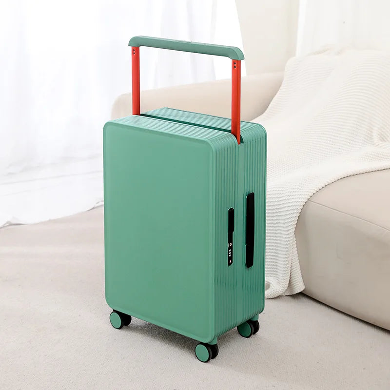 Lichtgewicht hardcase koffer van PP met 360° spinnerwielen; moeiteloos transport van uw bagage.