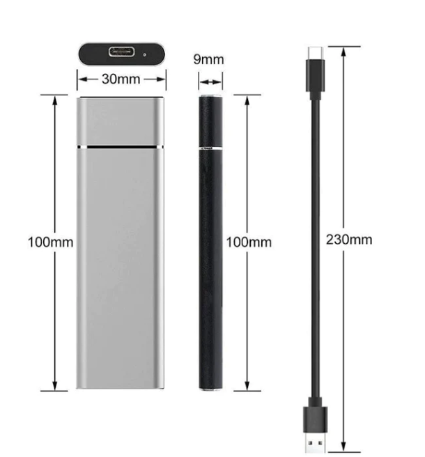 "Rode externe SSD, compact, waterdicht, USB-C, razendsnelle opslag, ideaal voor moderne apparaten en onderweg gebruik."