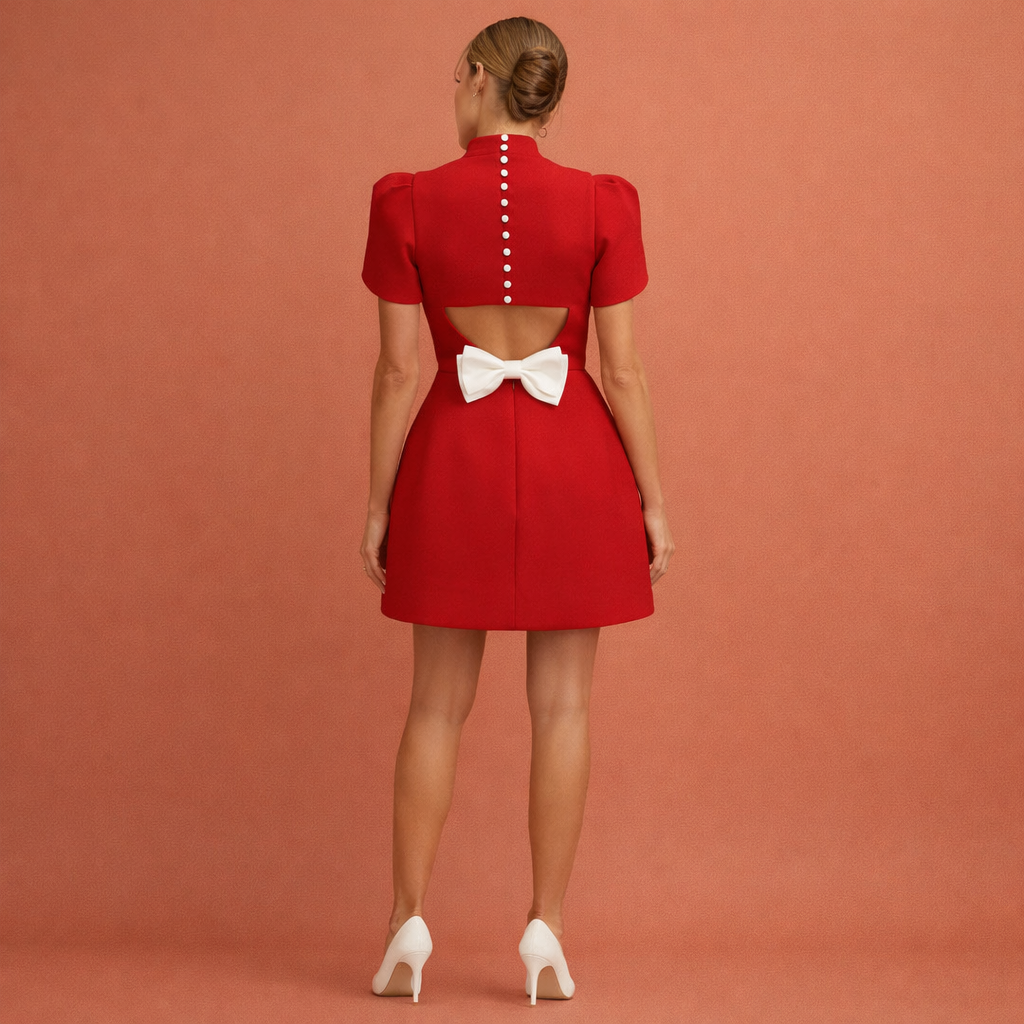 Witte dames mini jurk, perfect voor de lente of zomer. Comfortabel, casual en toch stijlvol.