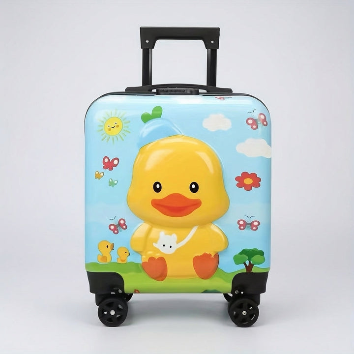 Compacte lichtgewicht kinderkoffer, perfecte handbagage voor kleine reizigers. Ideale kinderbagage.