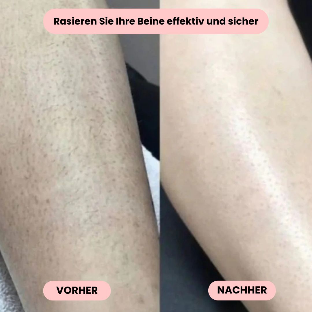 Gevoelige huid scheerapparaat dames, USB oplaadbaar. Zacht scheren zonder irritatie.