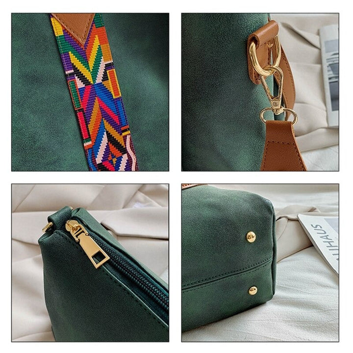 Dames handtas van PU leer, ruim, praktisch en elegant. Een veelzijdig accessoire.