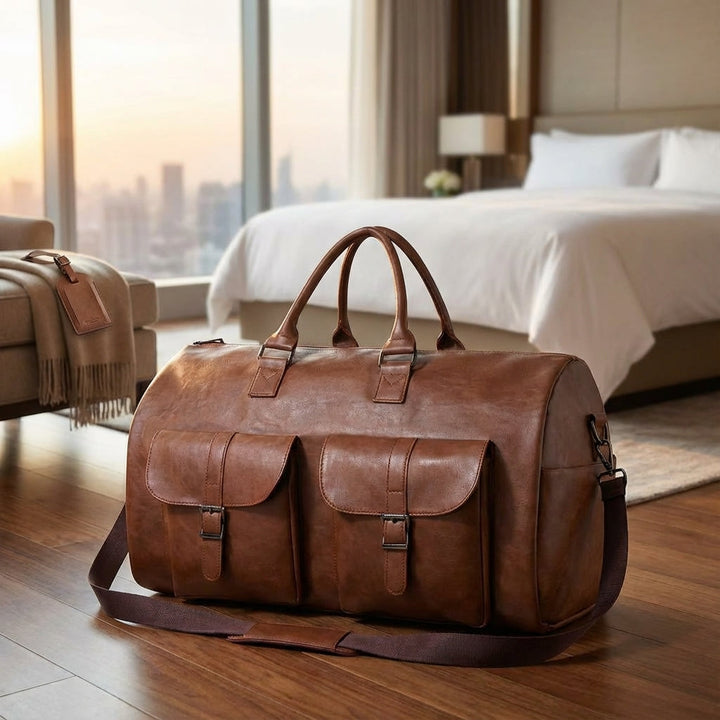 Ruime Carrylux weekender reistas met schoenenvak. Ideaal voor georganiseerd en kreukvrij reizen, unisex design.