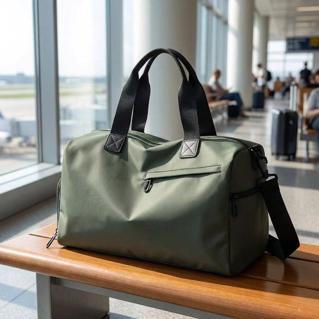Ruime Roamify weekendtas voor dames en heren, perfect voor reizen en vakanties. Handige duffeltas.