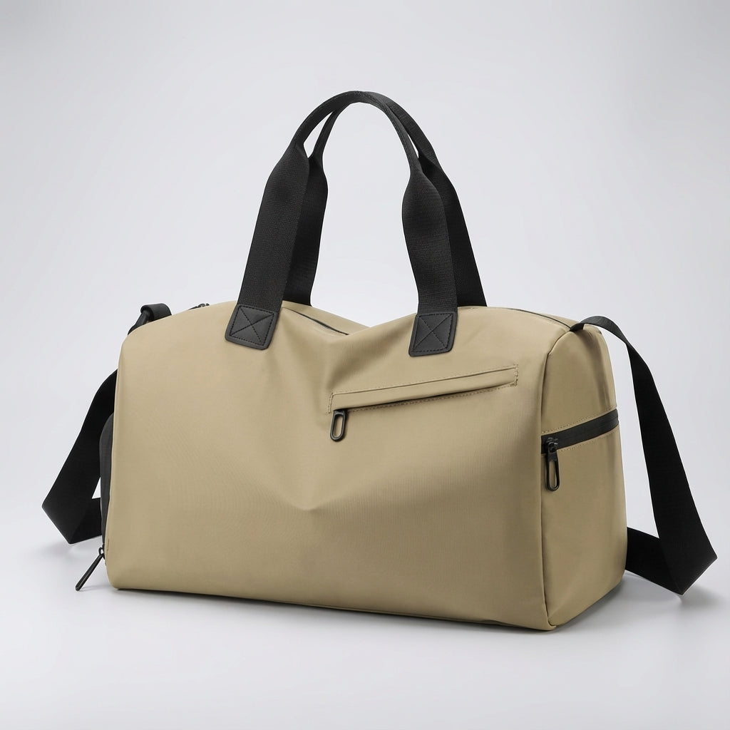 Compacte maar ruime Roamify reistas, geschikt als handbagage voor dames en heren. Perfecte weekendtas.