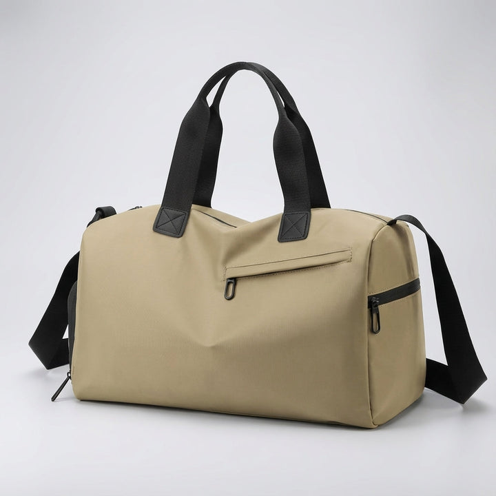 Compacte maar ruime Roamify reistas, geschikt als handbagage voor dames en heren. Perfecte weekendtas.