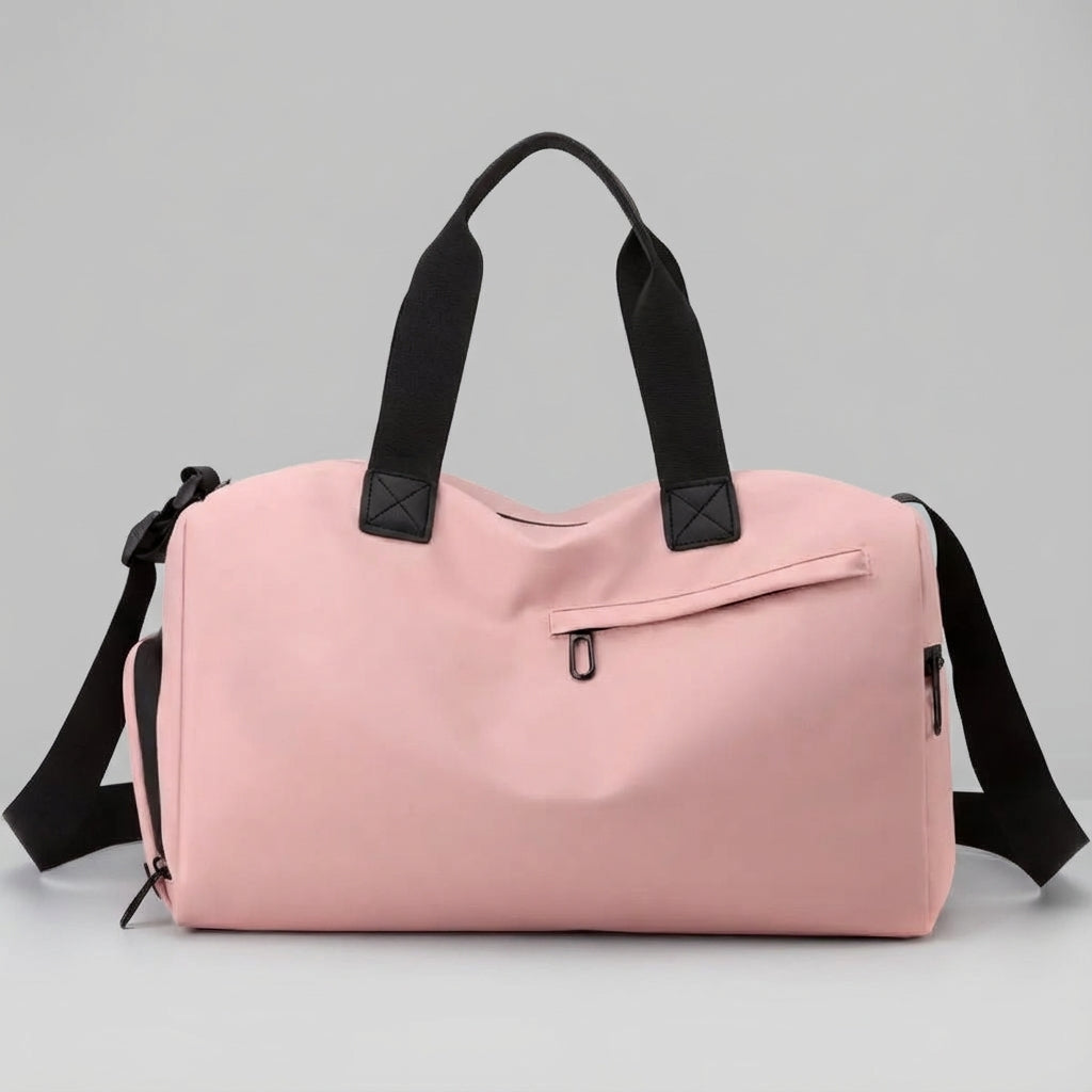 Elegante Roamify weekendtas, veelzijdige reisbagage en sporttas voor stijlvolle dames en heren.