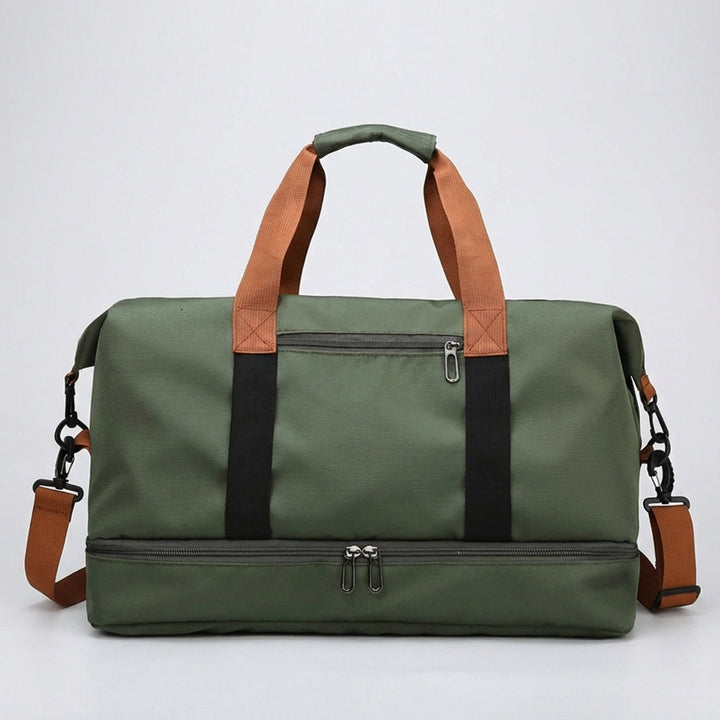 Duurzame Voyantu reistas/sporttas met handig extern schoenenvak. Unisex, ideaal voor sportkleding en schoenen.