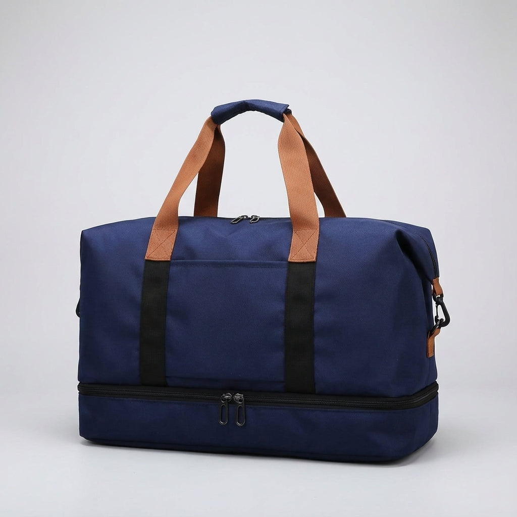 Grote unisex gymtas/duffeltas met geventileerd schoenenvak en ruime hoofdvak. Perfect voor sport of korte reis.