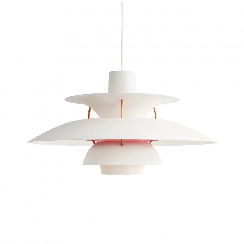 Moderne Scandinavische plafondlamp met dimbare functie, verkrijgbaar in blauw, diep oranje of zwart