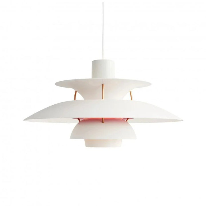 Moderne Scandinavische plafondlamp met dimbare functie, verkrijgbaar in blauw, diep oranje of zwart