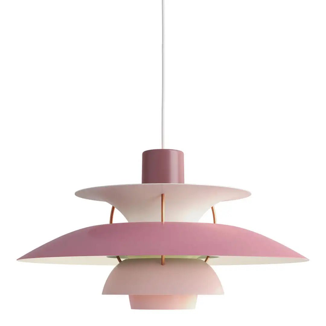 Moderne Scandinavische plafondlamp met dimbare functie, verkrijgbaar in blauw, diep oranje of zwart