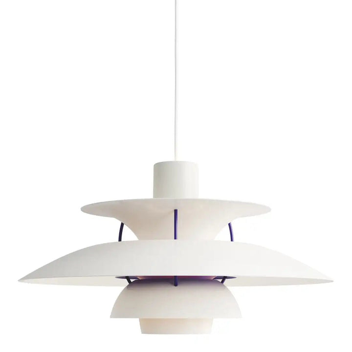 Moderne Scandinavische plafondlamp met dimbare functie, verkrijgbaar in blauw, diep oranje of zwart