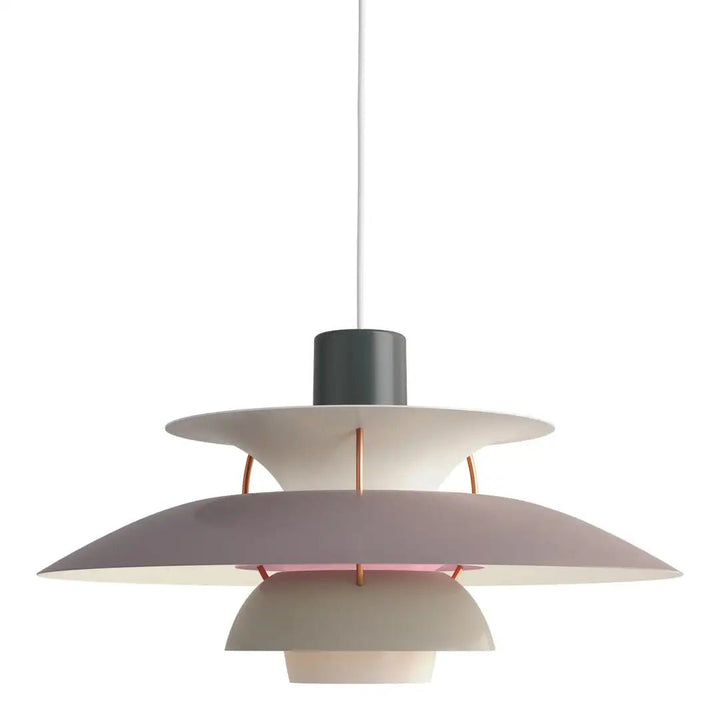 Moderne Scandinavische plafondlamp met dimbare functie, verkrijgbaar in blauw, diep oranje of zwart