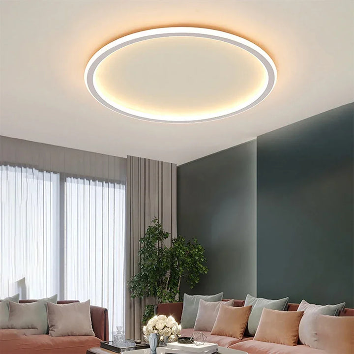 Scandinavische Ronde LED Plafondlamp - Elegant Design