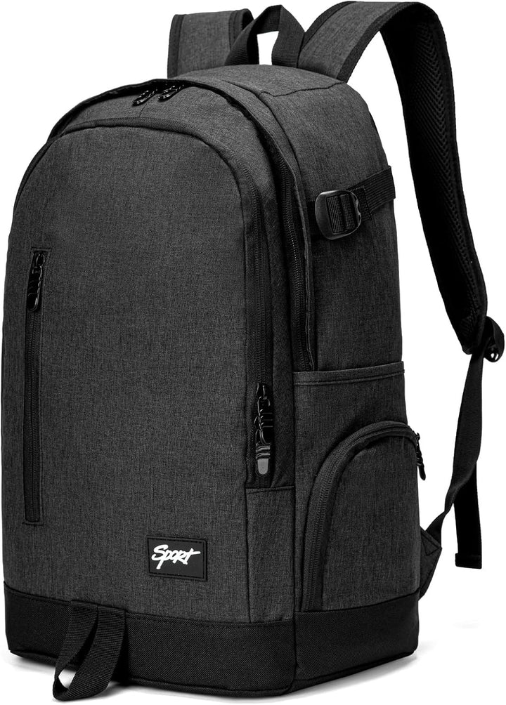 Slanke unisex laptoprugzak (15,6 inch) voor reizen en werk. Minimalistisch design, perfect voor pendelen en school.