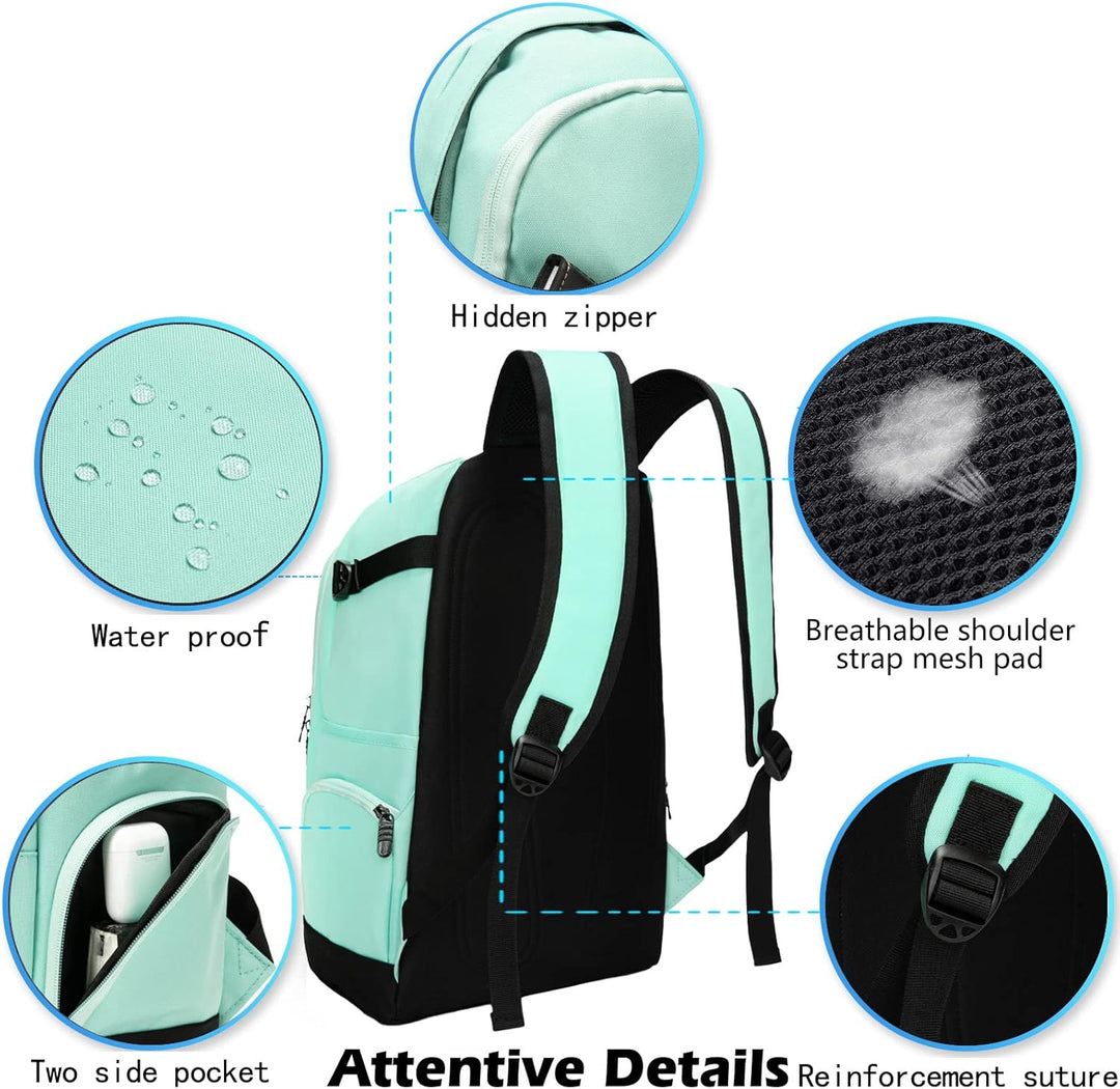 Handig voorvak van de unisex 15,6 inch laptoprugzak voor snelle toegang. Organiseer je essentials voor reis of school.