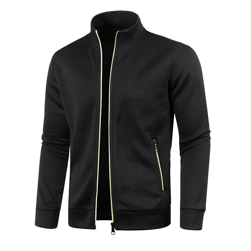 "Sportief blauw heren fleece vest, ademend en comfortabel, met moderne pasvorm voor sportieve of casual gelegenheden."