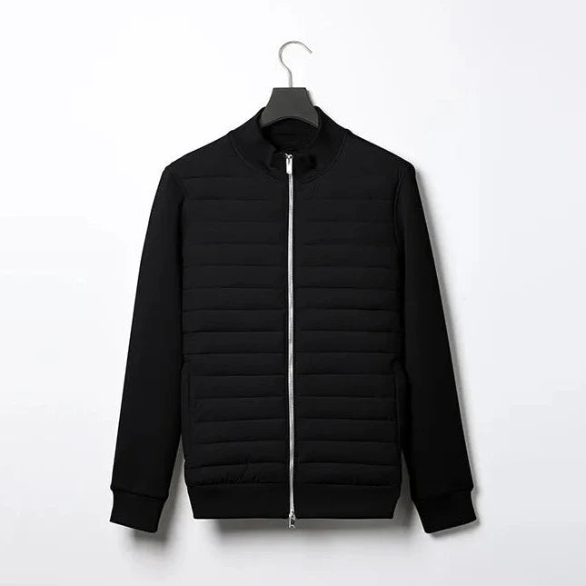 Comfortabel gewatteerd herenjack. Stijlvolle en warme buitenkleding voor mannen, lichtgewicht voor dagelijks gebruik.