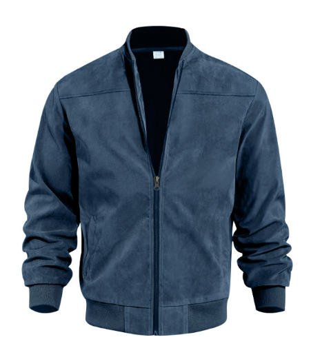 Moderne herenjas: comfortabel bomberjack met minimalistisch design, een stijlvolle keuze voor casual mode.