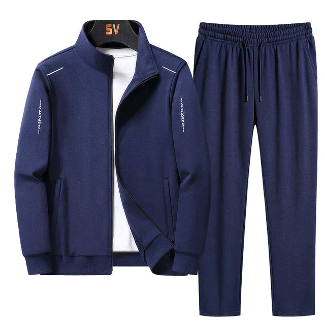 Modern herenpak Randy voor de herfst, combineert stijl met functionaliteit voor sport en vrije tijd.