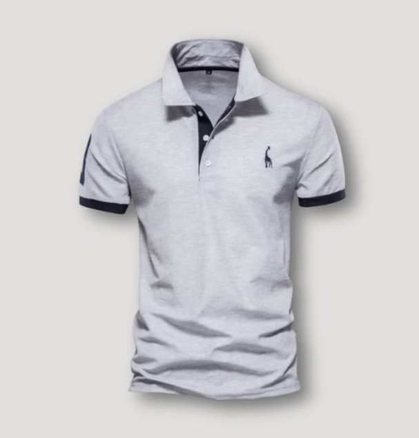 Klassiek heren polo shirt met korte mouwen, verkrijgbaar in diverse kleuren, gemaakt van duurzaam en zacht katoen.