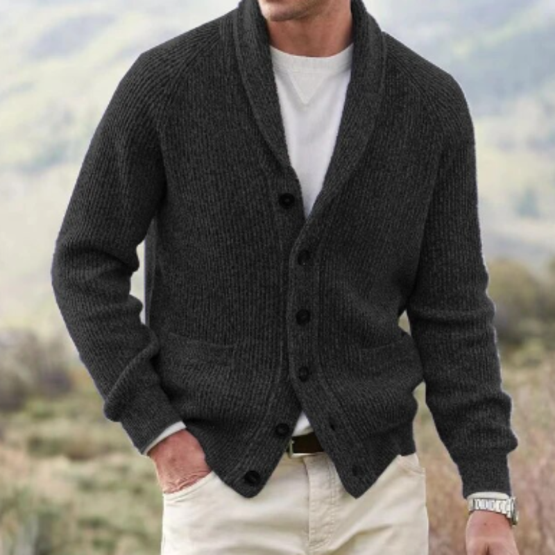Stijlvol heren vest met V-hals, tijdloos design, perfect voor casual of zakelijke look.