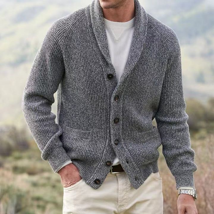 Comfortabel heren vest met V-hals, zachte stof en fijne afwerking, ideaal voor elke dag.