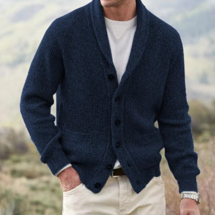 Heren vest met V-hals, perfecte pasvorm en comfort, essentieel kledingstuk voor herenmode.