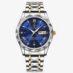 Zilver/Blauw