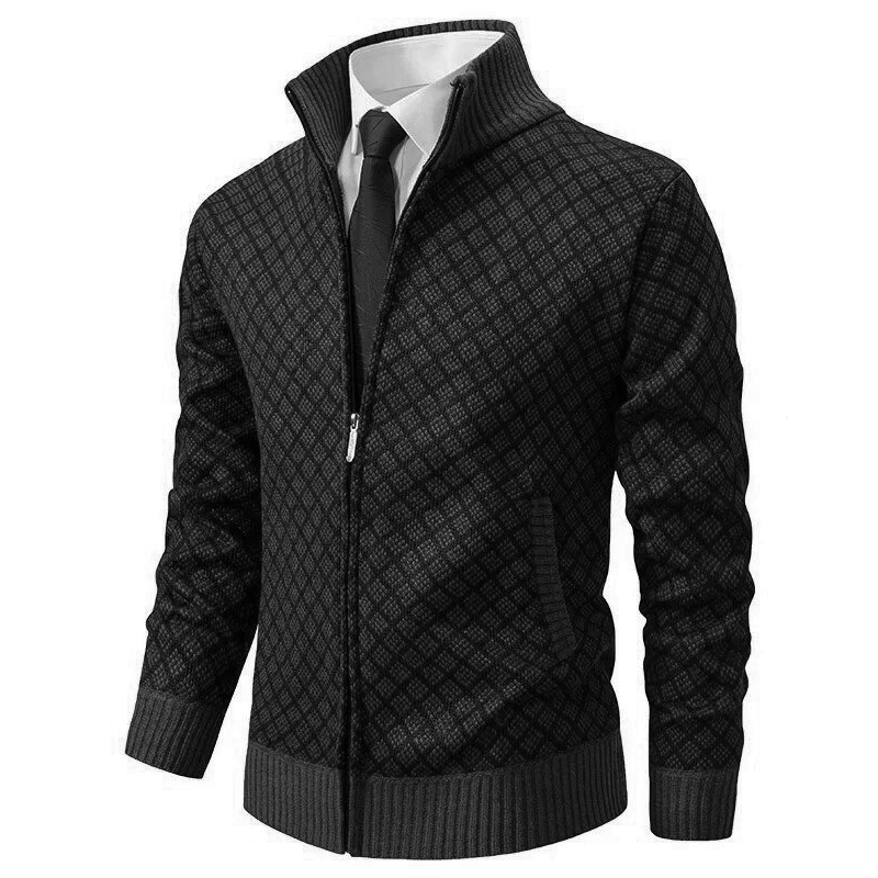 "Stijlvol luxe wollen vest met moderne schuine ruitenprint, slanke pasvorm, ideaal voor zakelijke en informele gelegenheden."