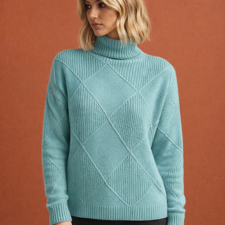 Comfortabele dames wintertrui met tijdloos design. Warm en zacht, ideaal voor de koudere herfst- en wintermaanden.