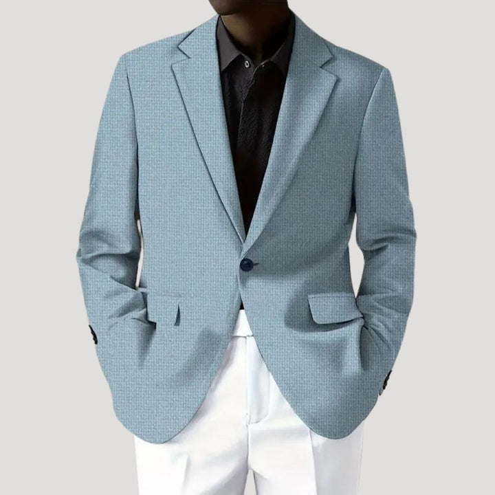Klassieke heren blazer: getailleerd, stijlvol en comfortabel. Dit formeel jasje is een must-have in mannenmode.