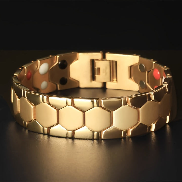 Stijlvolle heren armband voor de moderne man. Perfect accessoire voor een minimalistische, hedendaagse look.