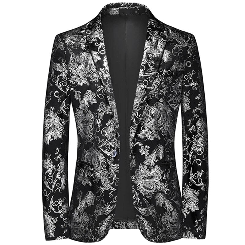 Stijlvolle heren blazer, ideaal voor zakelijke en formele gelegenheden, met een geraffineerde snit. Geschikt voor kantoor.