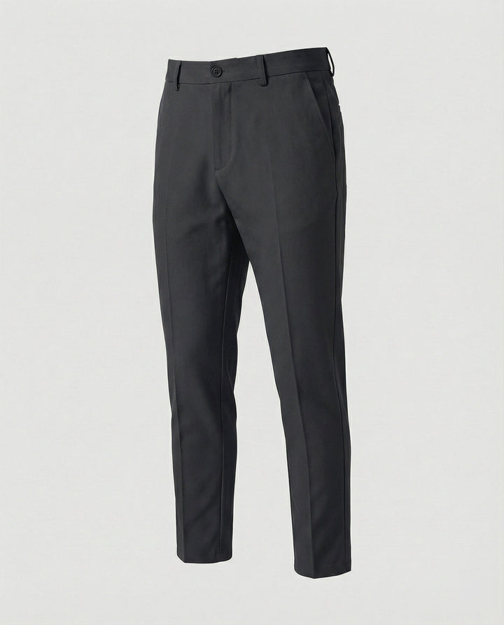 Formele heren chino broek, rechte pijp, perfect voor kantoor, zakelijk of een nette casual look, veelzijdig design.