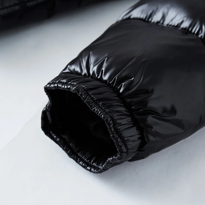 Comfortabele heren gewatteerde winterjas, perfecte pufferjas voor herfst en winter buitenkleding.