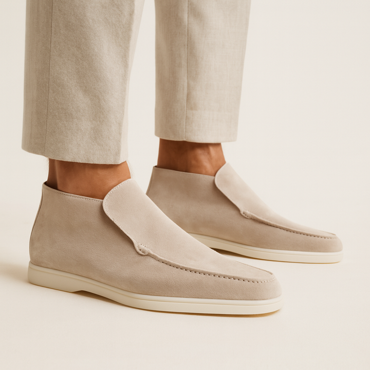 Comfortabele casual heren loafers, veelzijdig en stijlvol met een verhoogde zool voor dagelijks gebruik.