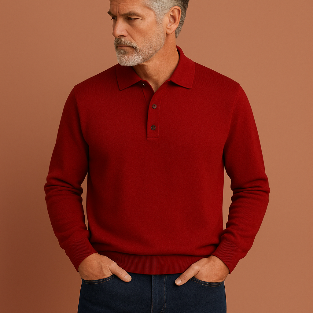 Moderne heren polotrui voor een stijlvolle en comfortabele dagelijkse look; veelzijdig en casual.