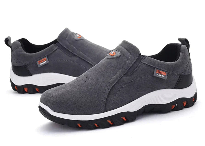 Veelzijdige heren slip-on sneakers met elastisch paneel; perfecte casual schoenen voor lente en zomer outfits.