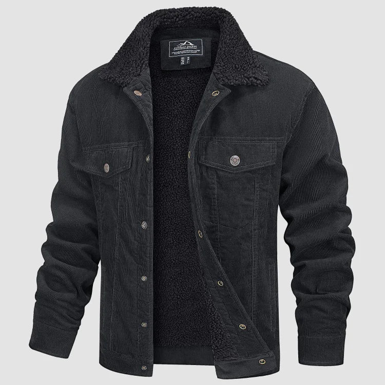 Veelzijdige heren winterjas met capuchon; biedt warmte en comfort voor elke winterse dag.