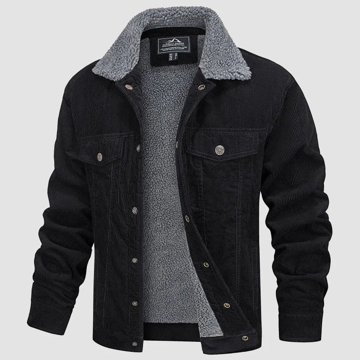 Casual heren winterjas met capuchon; stijlvol en functioneel voor optimale bescherming tegen kou.
