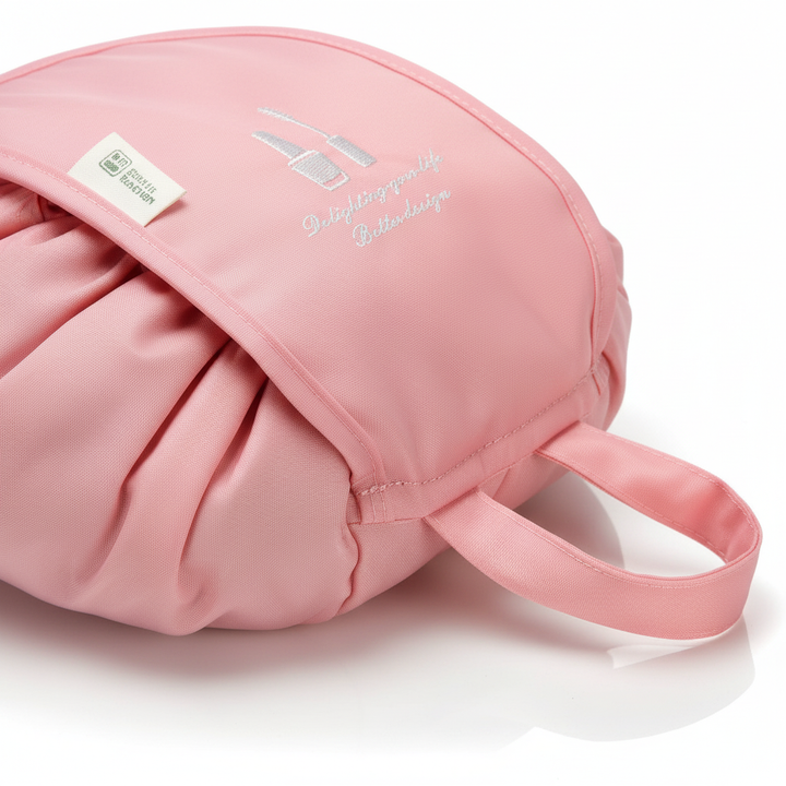 Draagbare cosmetica opbergtas GlamPouch voor make-up en persoonlijke accessoires, perfect voor onderweg.
