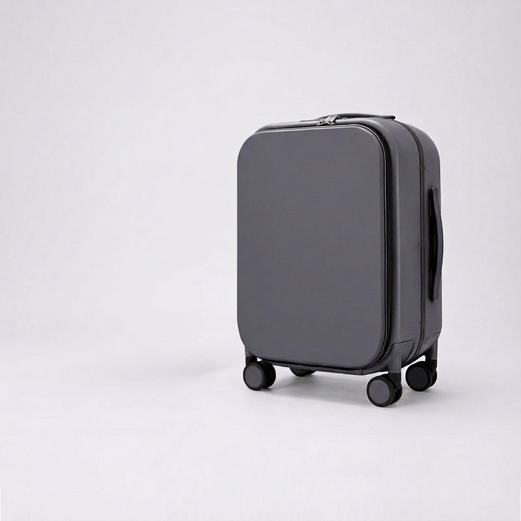 Hardcase Navisphere reiskoffer met gestroomlijnd design. Combineert stijl en functionaliteit.